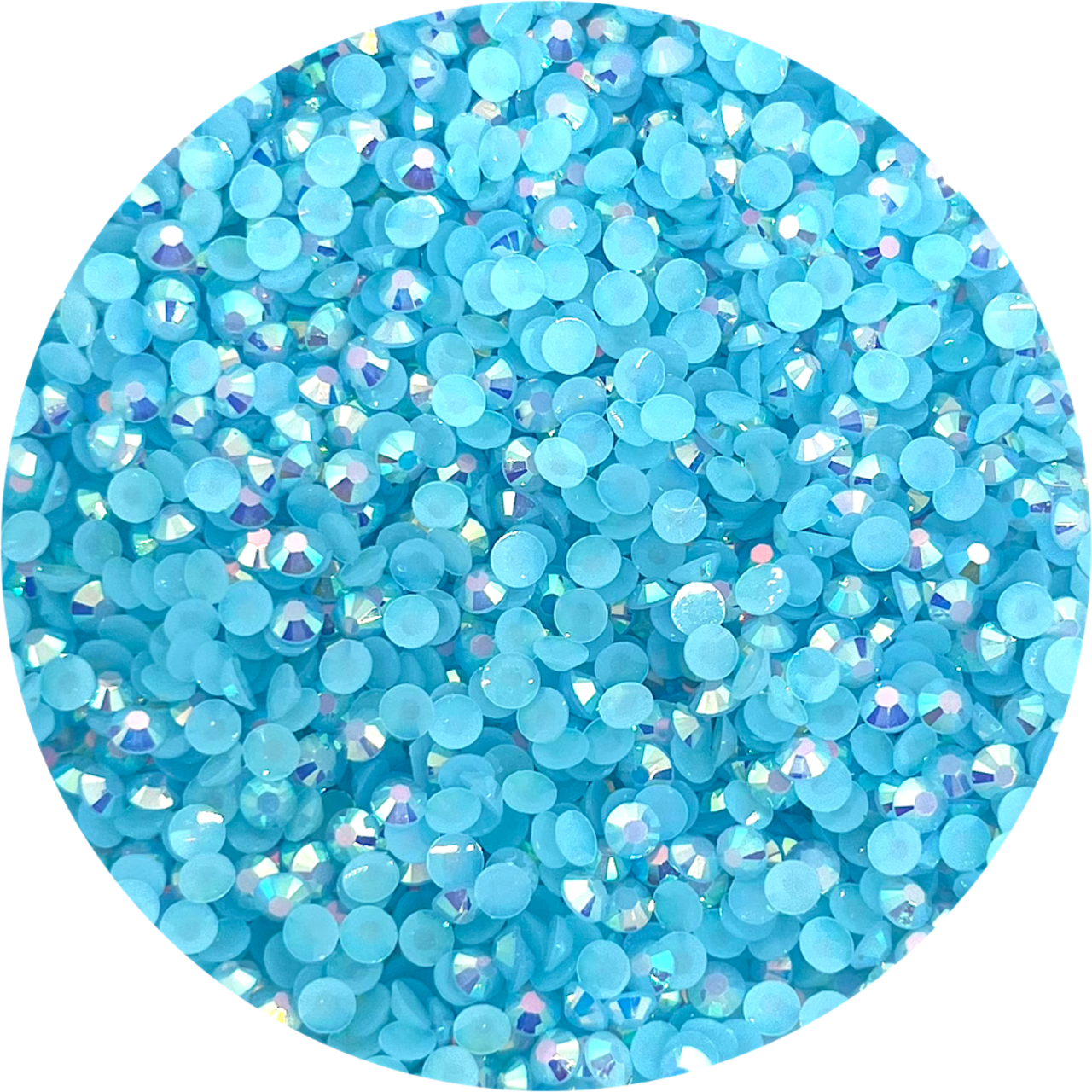 Resin Rhinestones - Pastel Blue Jelly - Lauren Quigley&#x27;s Rock Candy by Glitter Heart Co.&#x2122;